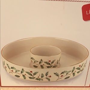 Lenox chips and dips set